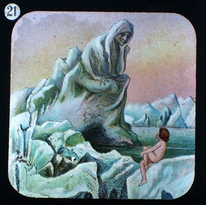 THE WATER-BABIES - magic lantern slide